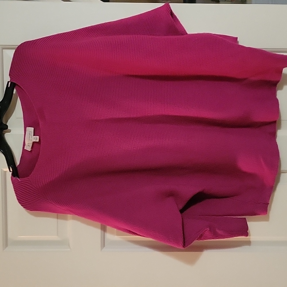 Philosophy Dolman sleeve sweater